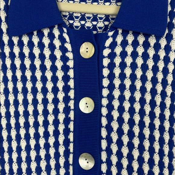 NWT Anthropologie Electric & Rose 100% Cotton Jacklyn Crochet Crop Top Size XL - Picture 4 of 9